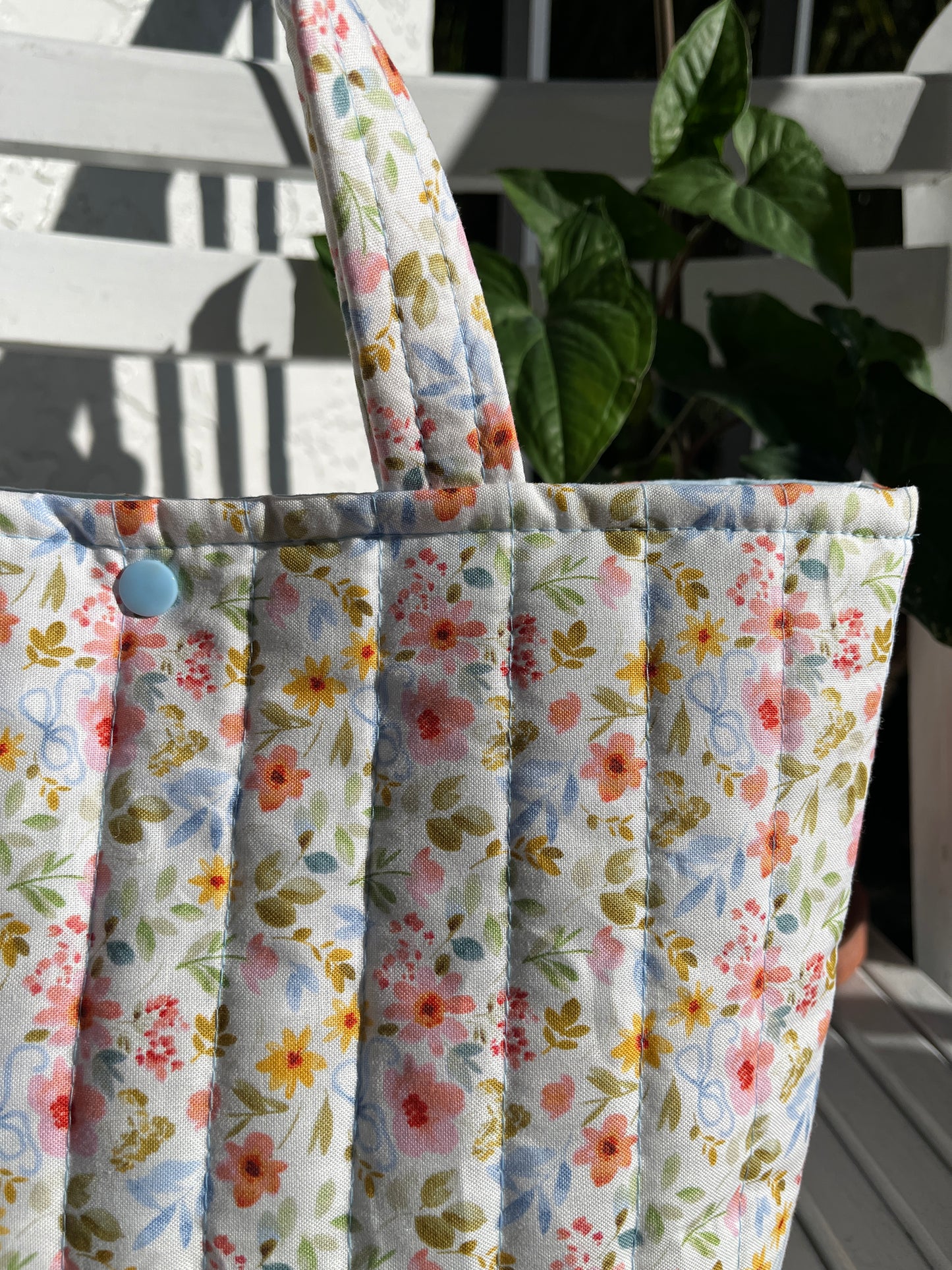 The Nellie Quilted Mini Tote Bag