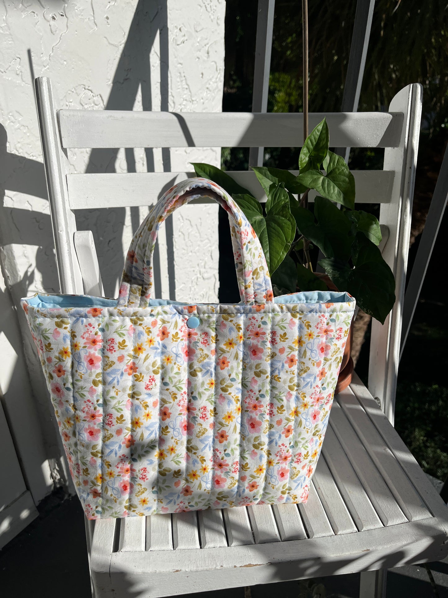 The Nellie Quilted Mini Tote Bag