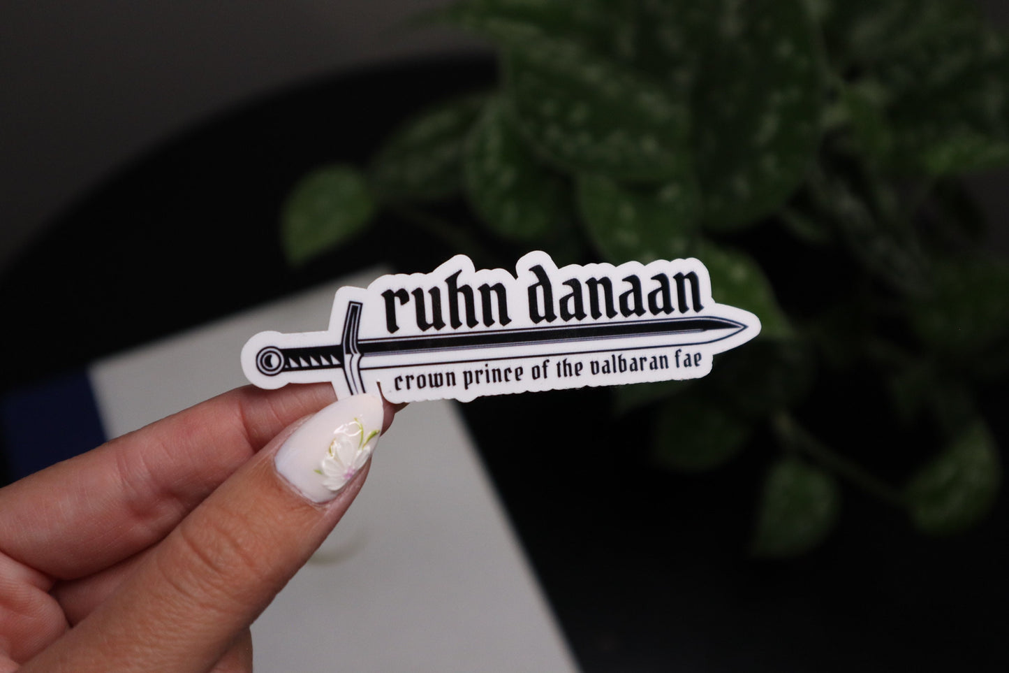 Book Sticker Crescent City Ruhn Danaan Sticker For Kindle Bookish Sticker For Reader Gift For Her Aesthetic Sticker Booktok Sticker