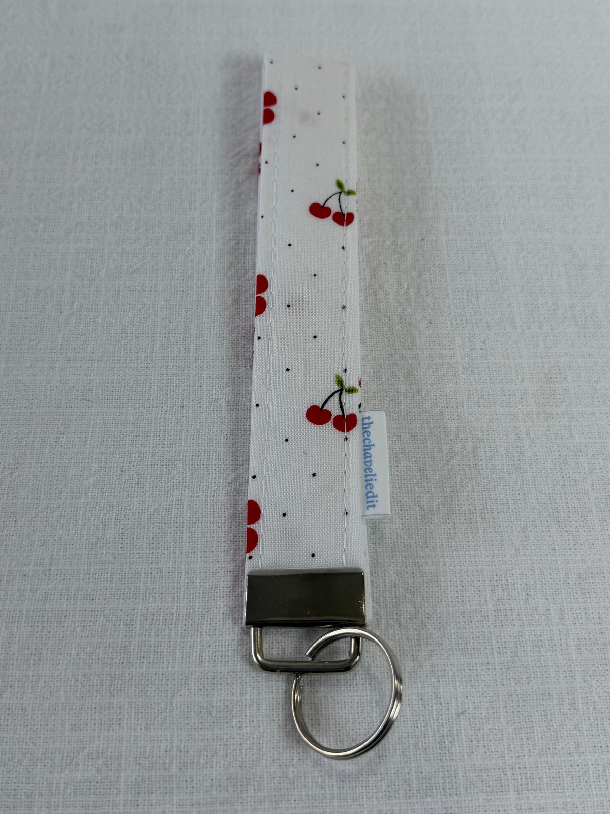 Cherries Keychain Wristlet