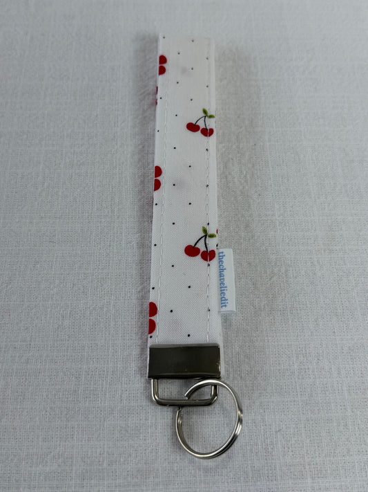 Cherries Keychain Wristlet
