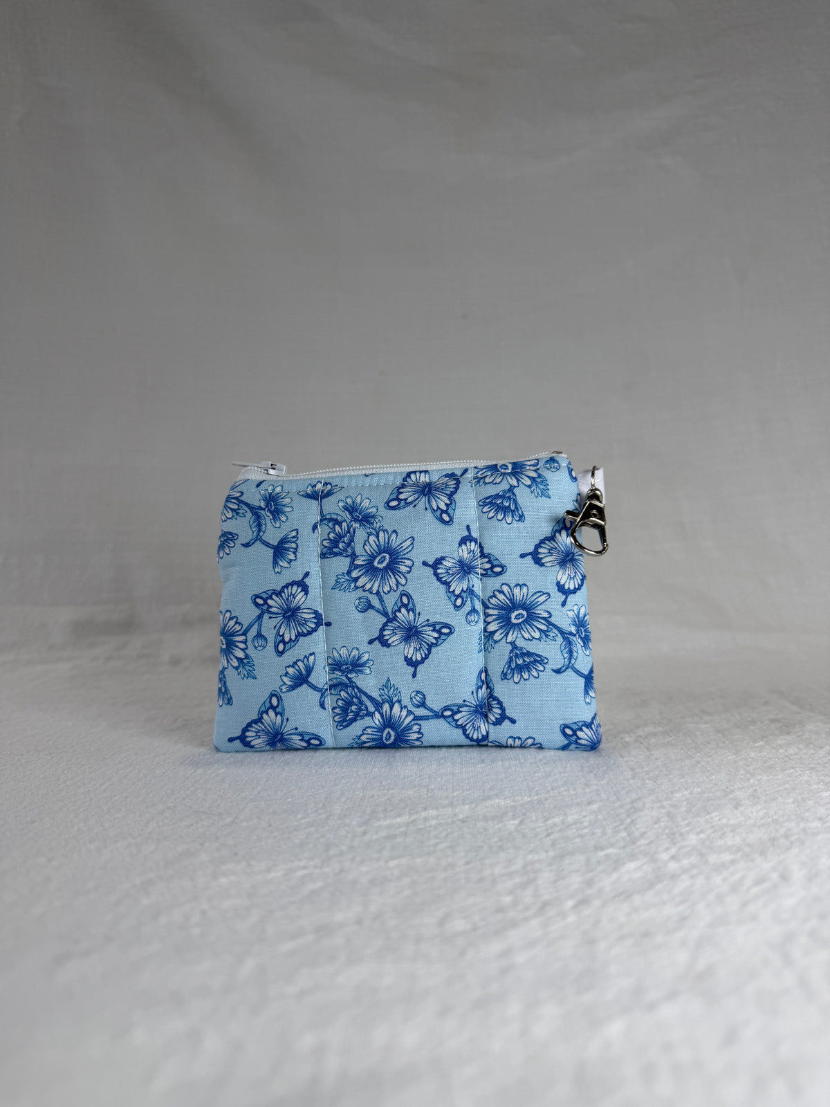 Blue Butterflies  Keychain Wallet
