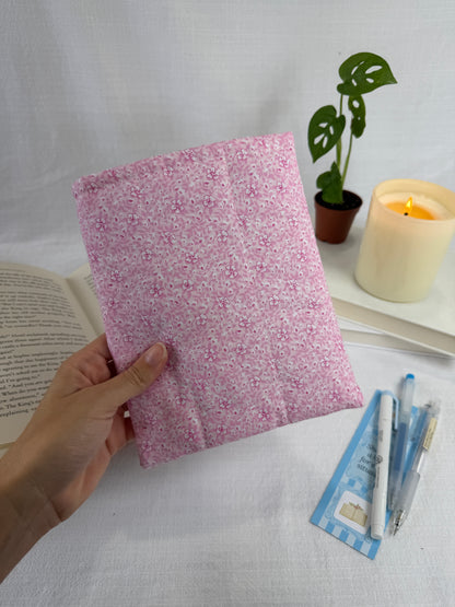 Pink Hibiscus Book Sleeve