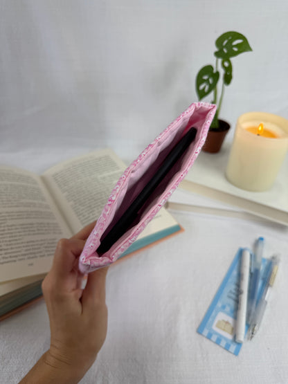 Pink Hibiscus Book Sleeve