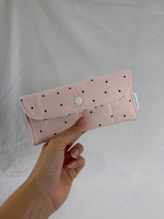 Polkadots on Pink Glasses Case