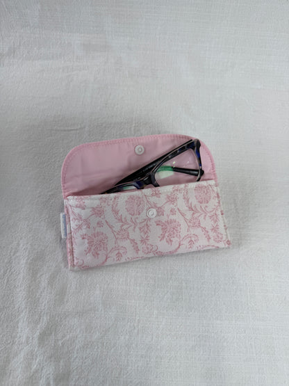 Vintage Pink Glasses Case