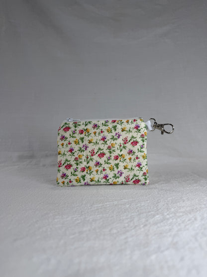 Tiny Roses Keychain Wallet