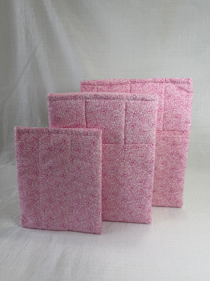 Pink Hibiscus Book Sleeve