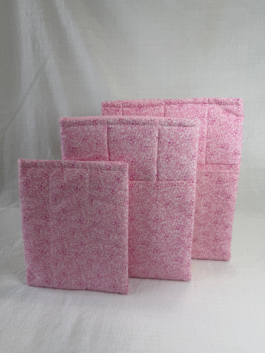 Pink Hibiscus Book Sleeve