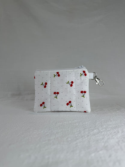 Cherries Keychain Wallet