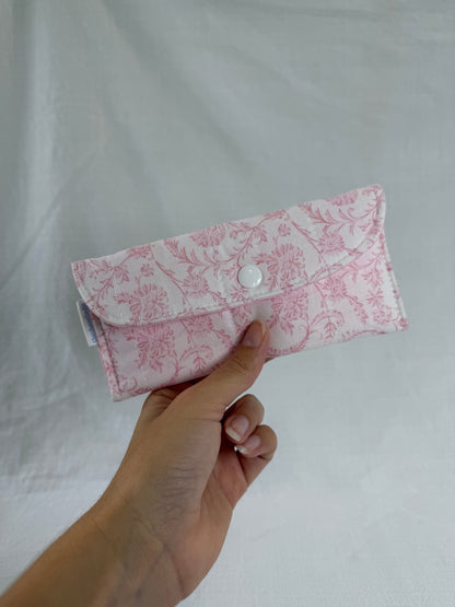 Vintage Pink Glasses Case