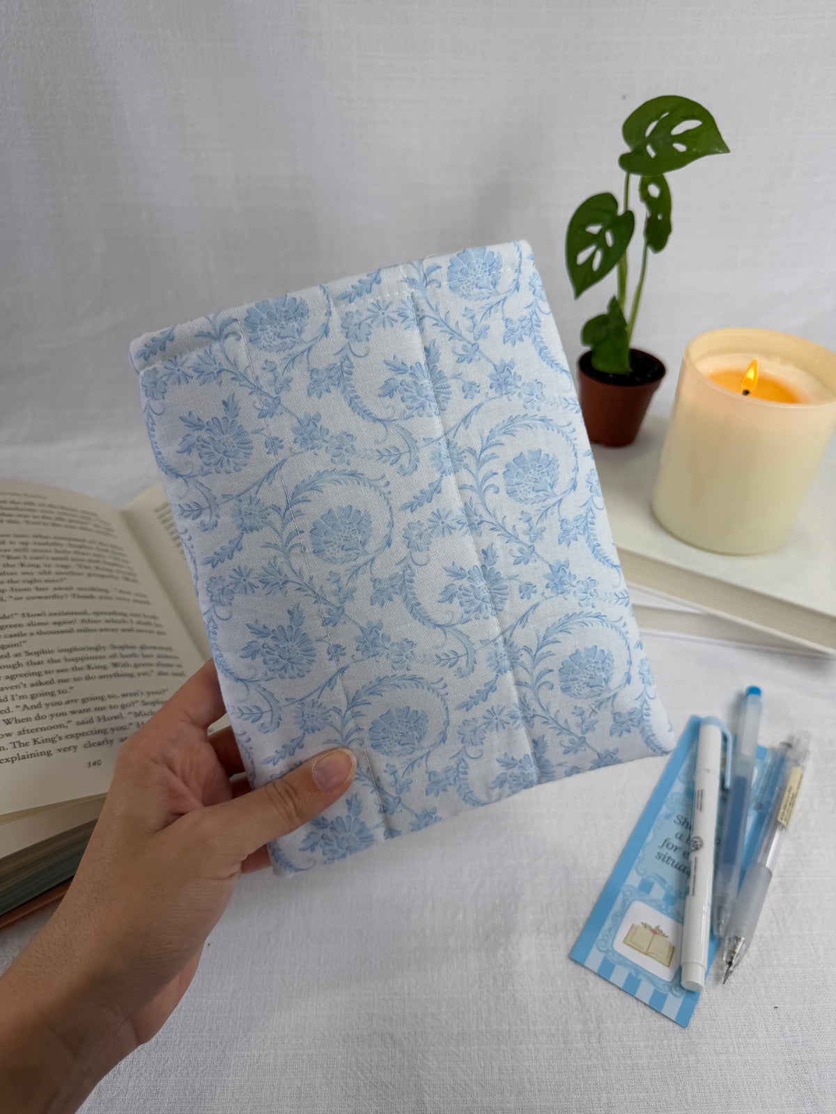 Vintage Blue Book Sleeve