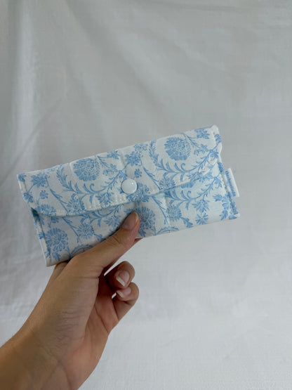 Vintage Blue Glasses Case