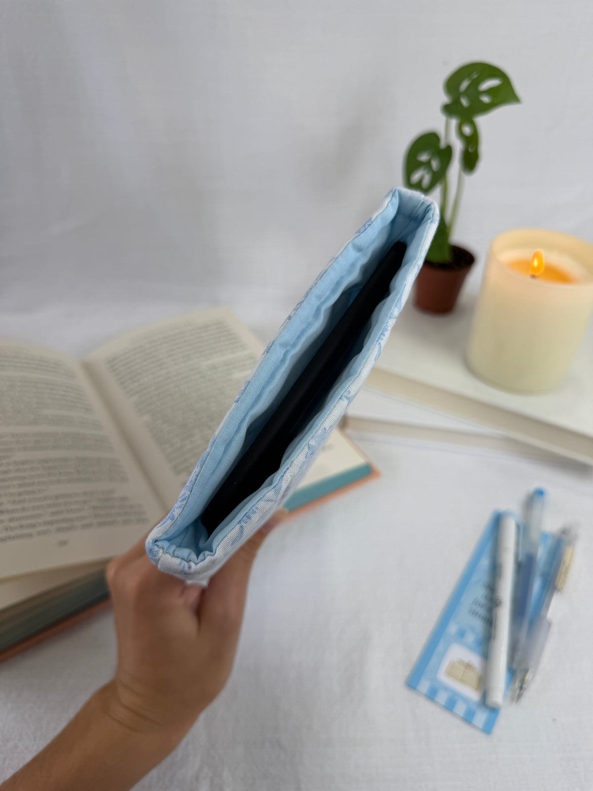 Vintage Blue Book Sleeve