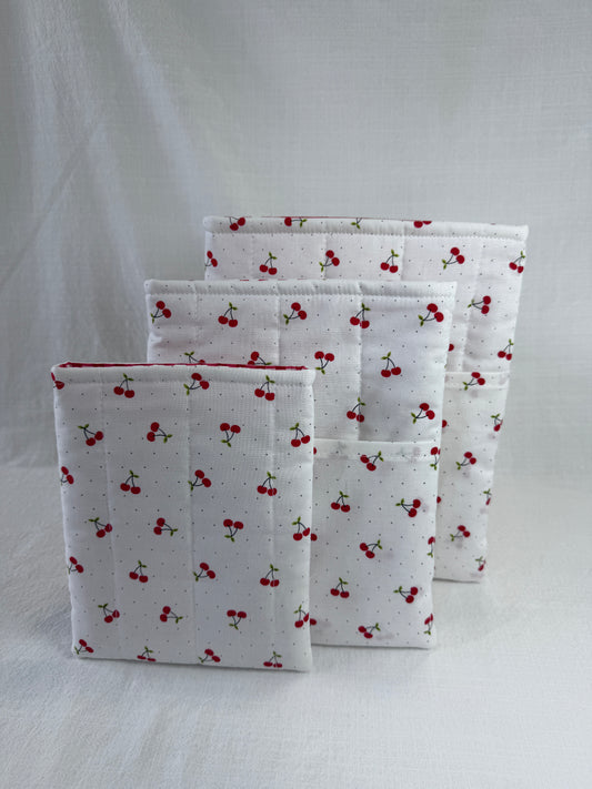 Cherries Book Sleeve