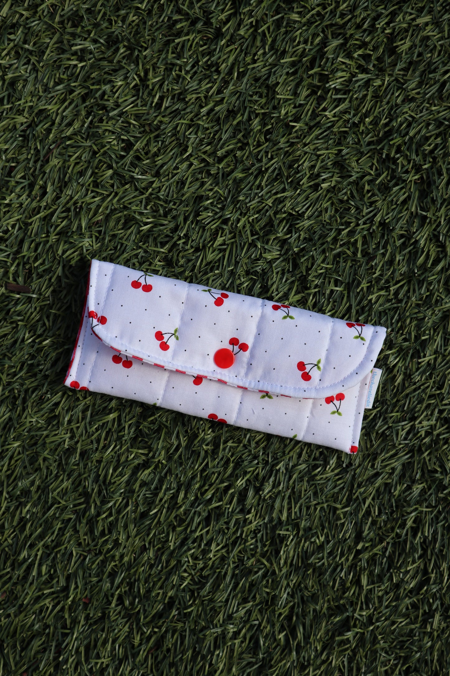 Cherries on White Glasses Cases