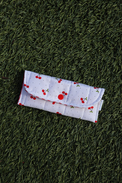 Cherries on White Glasses Cases