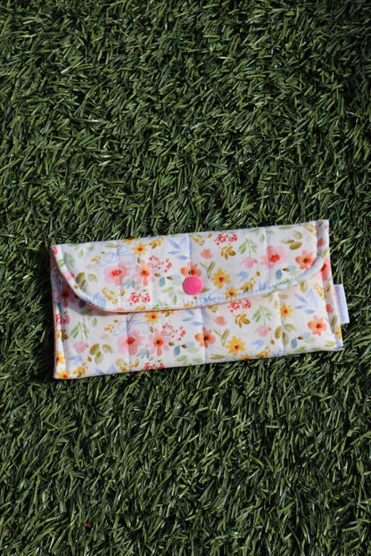 Bow Floral Glasses Case