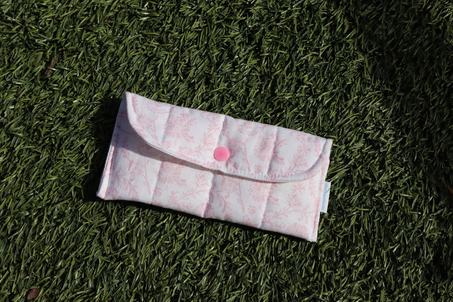 Vintage Pink Glasses Case