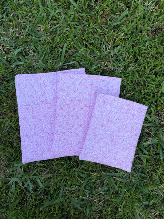 Pink Hibiscus Book Sleeve