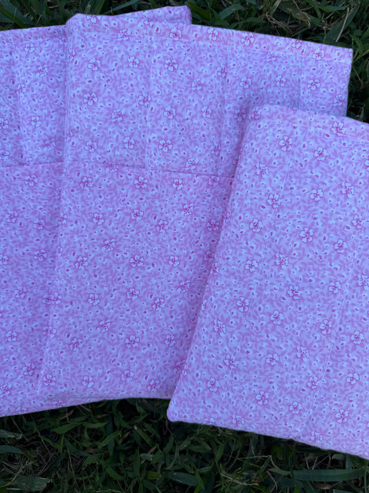 Pink Hibiscus Book Sleeve