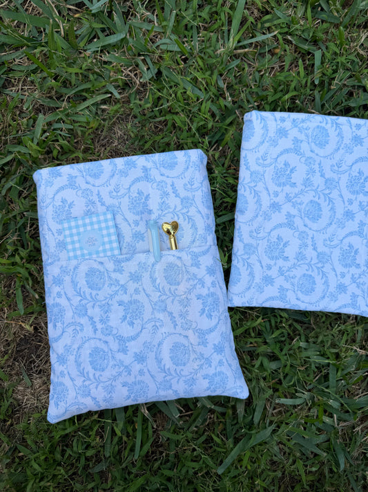 Vintage Blue Book Sleeve