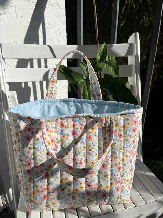 The Nellie Quilted Mini Tote Bag