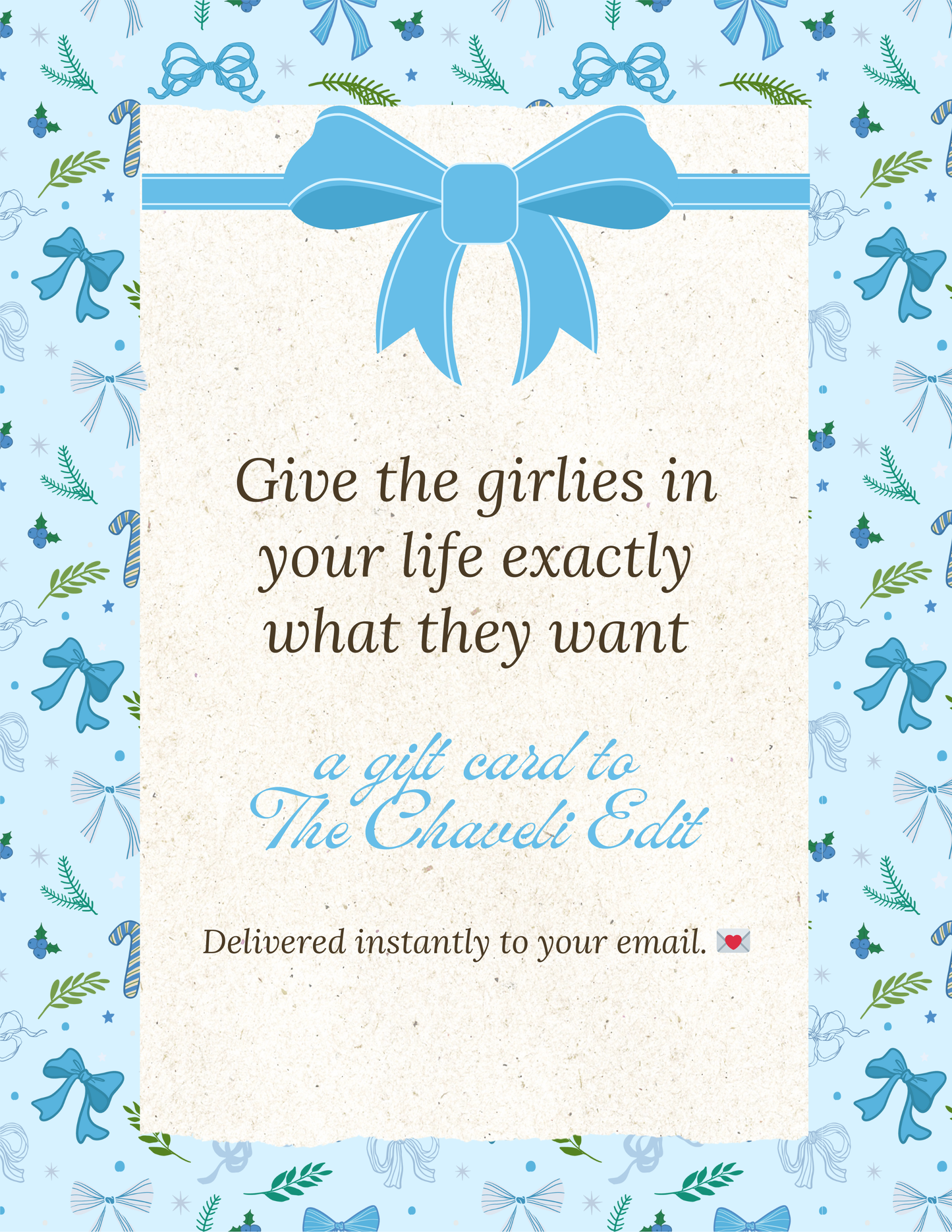 TheChaveliEdit Gift Card