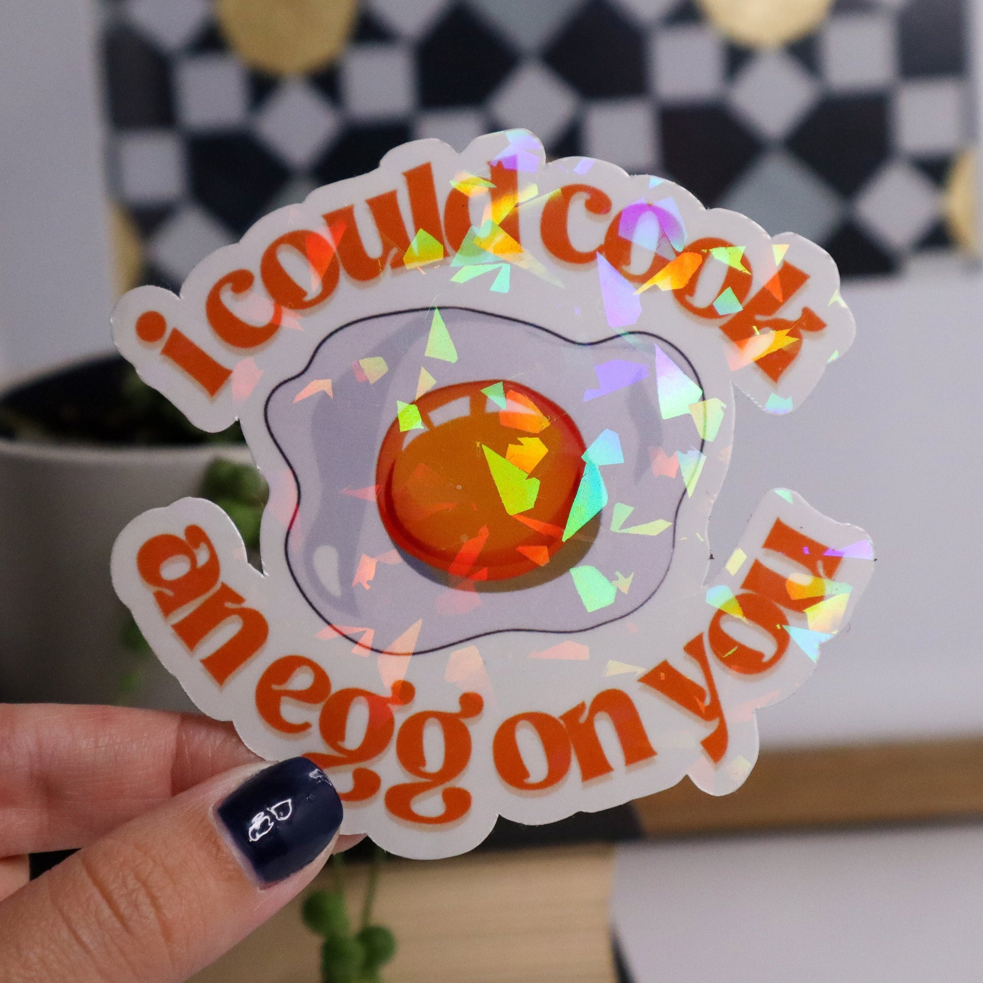 Holographic Harry's House Sticker | Harry Styles new album sticker | music for a sushi restaurant sicker | harry styles sticker | waterproof