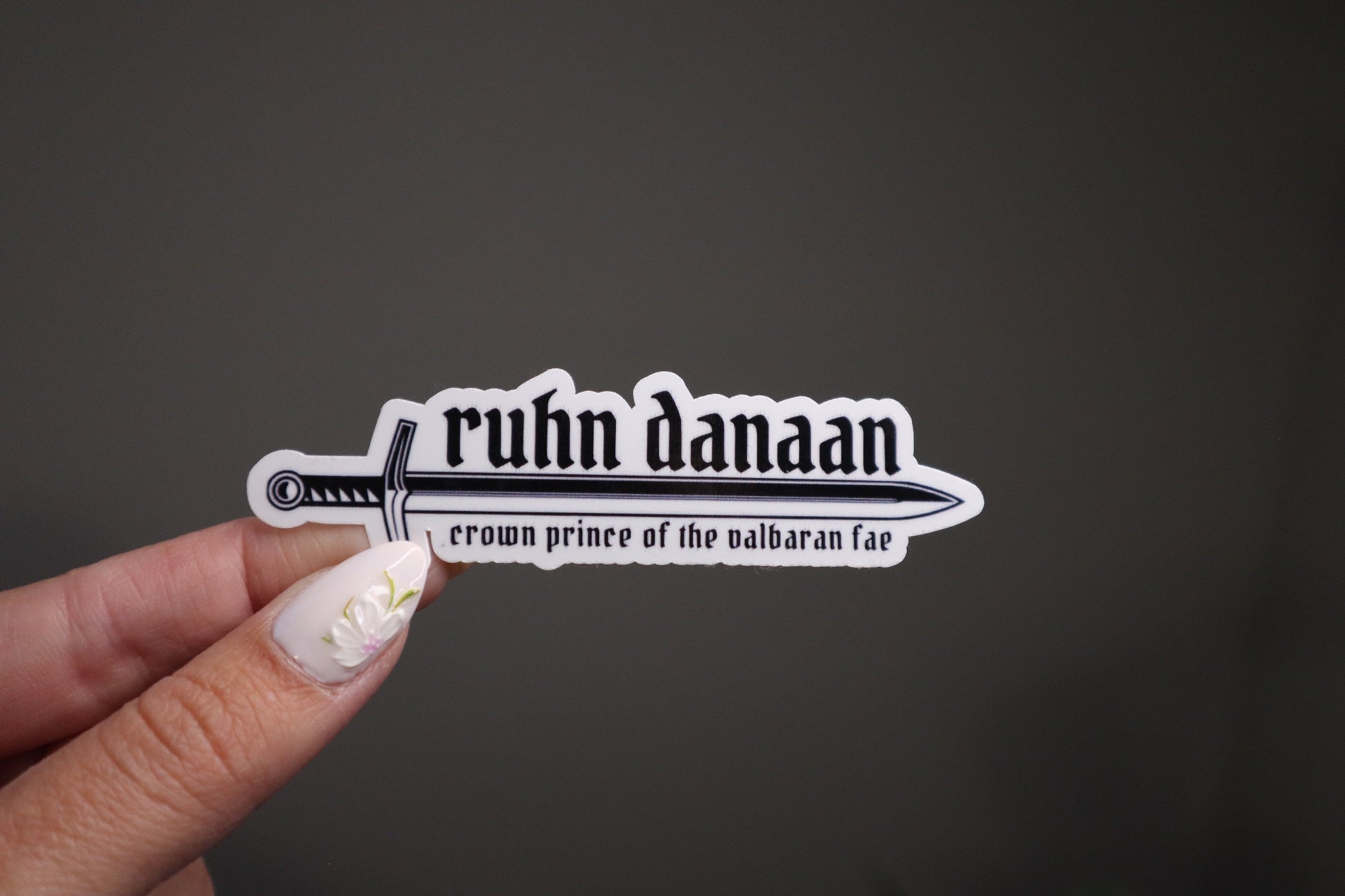 Book Sticker Crescent City Ruhn Danaan Sticker For Kindle Bookish Sticker For Reader Gift For Her Aesthetic Sticker Booktok Sticker