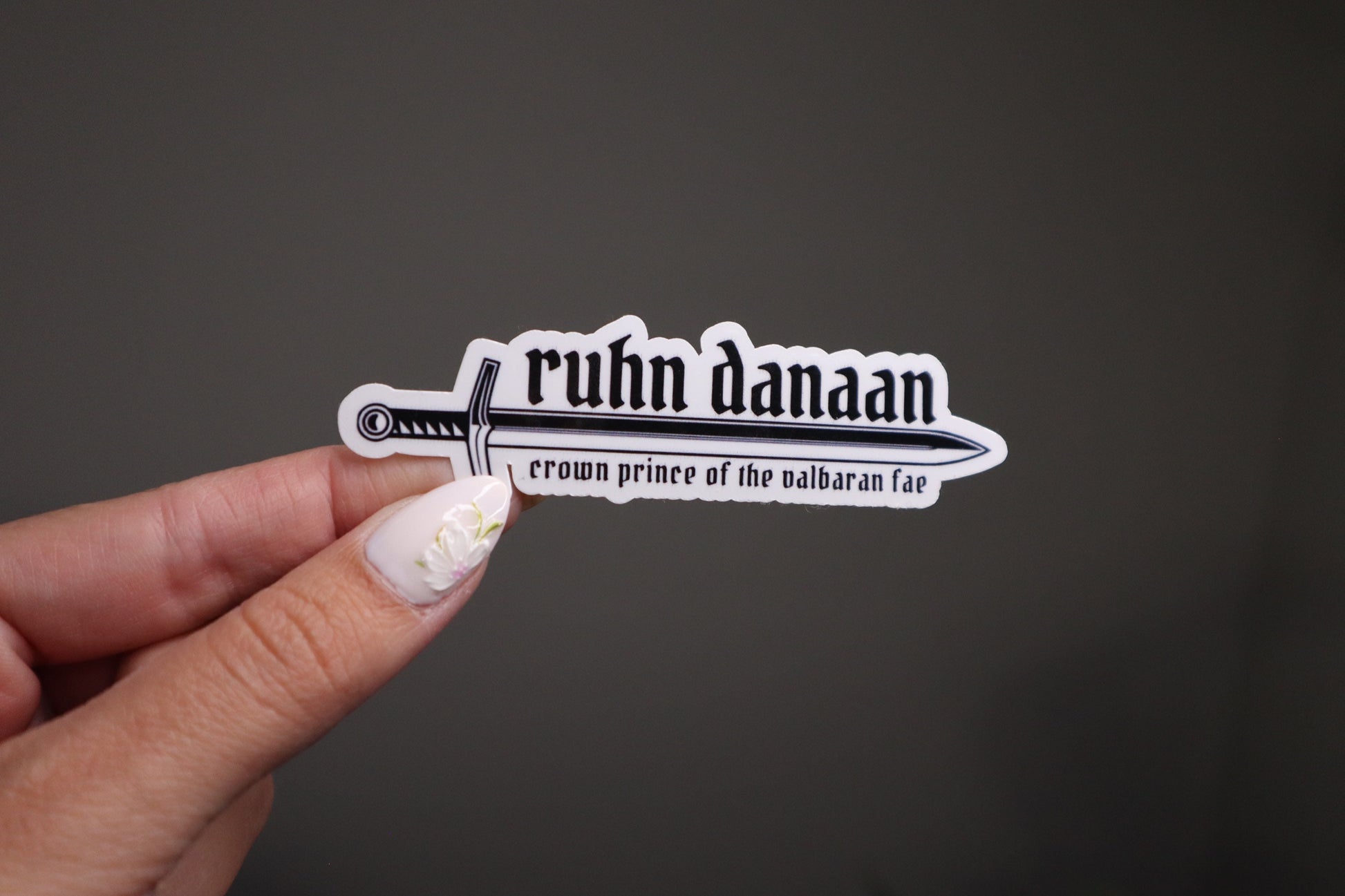 Book Sticker Crescent City Ruhn Danaan Sticker For Kindle Bookish Sticker For Reader Gift For Her Aesthetic Sticker Booktok Sticker