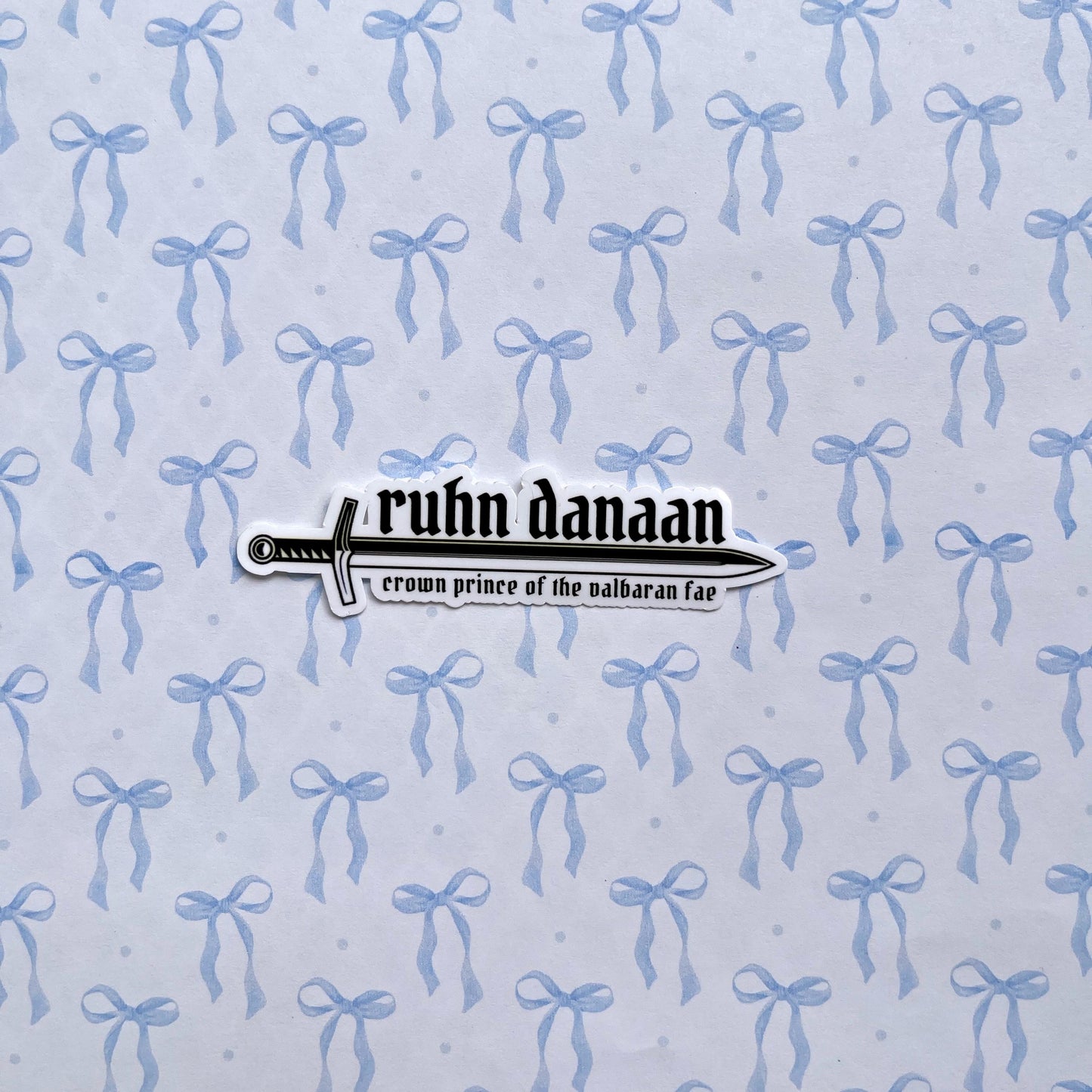 Book Sticker Crescent City Ruhn Danaan Sticker For Kindle Bookish Sticker For Reader Gift For Her Aesthetic Sticker Booktok Sticker