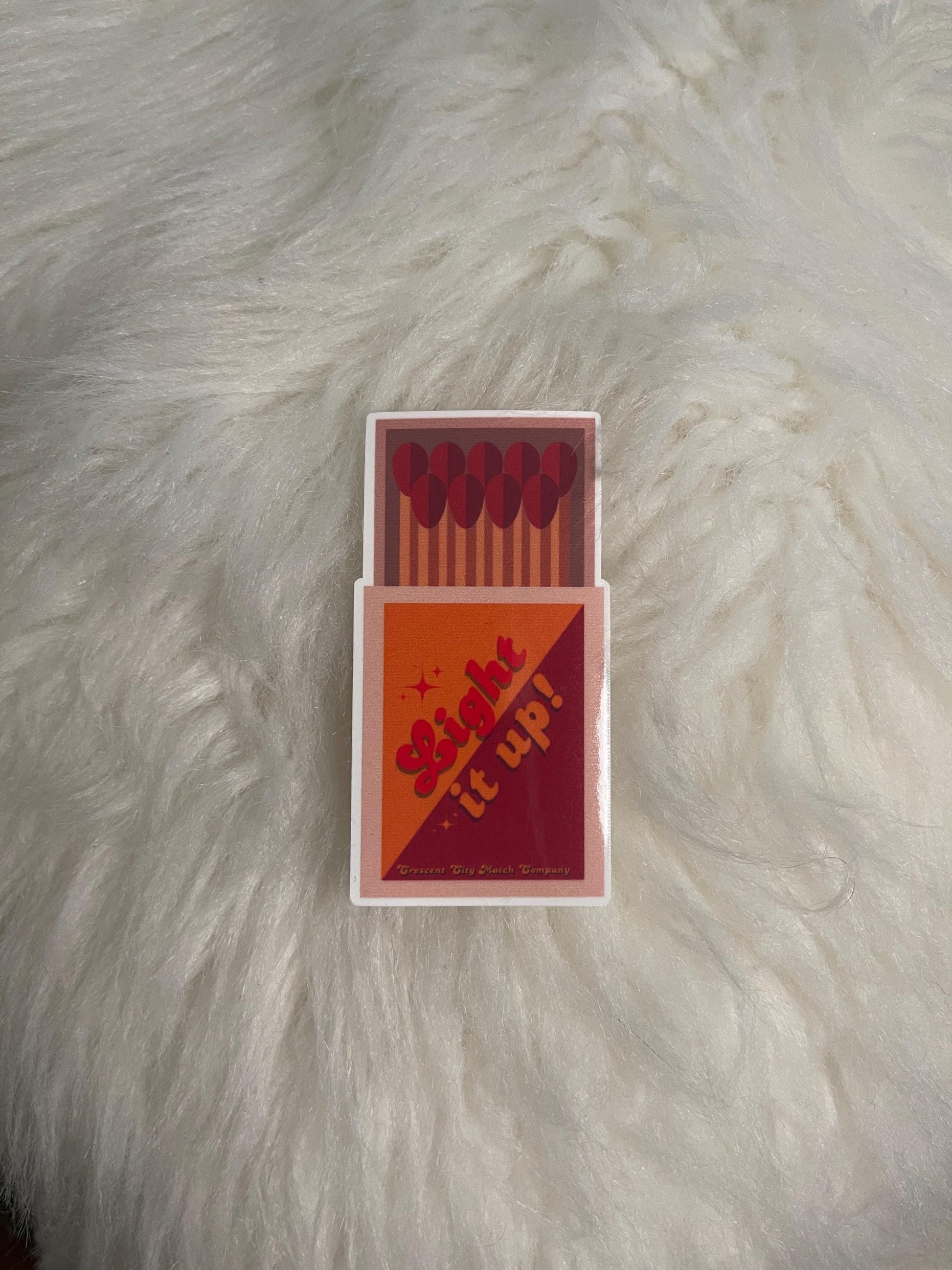 Crescent City Light It Up Sticker | book sticker laptop sticker | bookish sticker