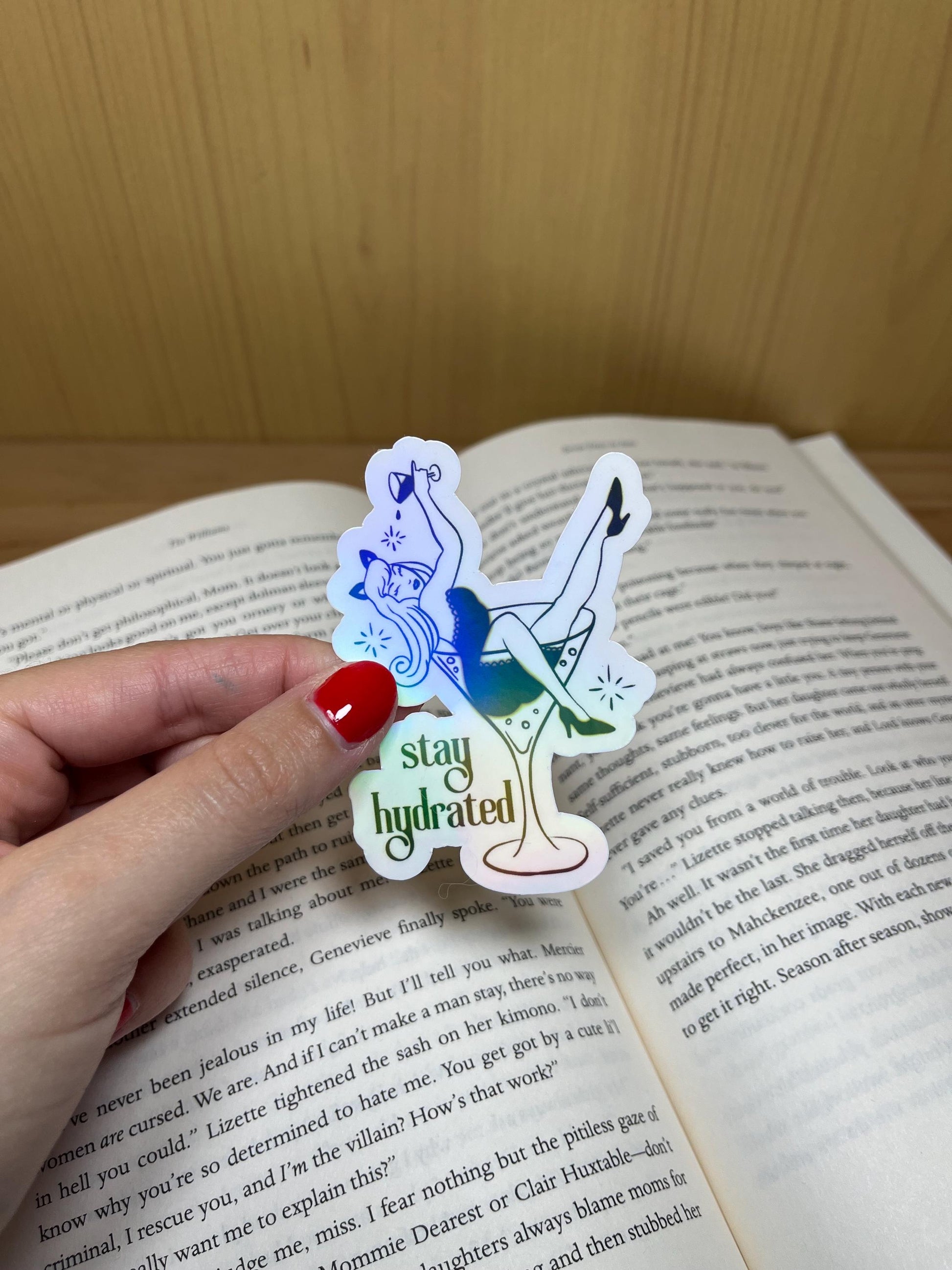 Kindle Stickers, Aesthetic Stickers for Laptop, Water Bottle, Kindle, Planner, Trendy Sticker Pack, Cute Bookish Stickers, Cute Stickers
