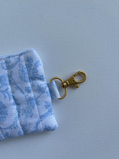 Keychain Wallet Small Zipper Pouch Quilted Pouch Handmade Gift for Her Airpods Case Small Wallet Coin Purse Quilted Bag