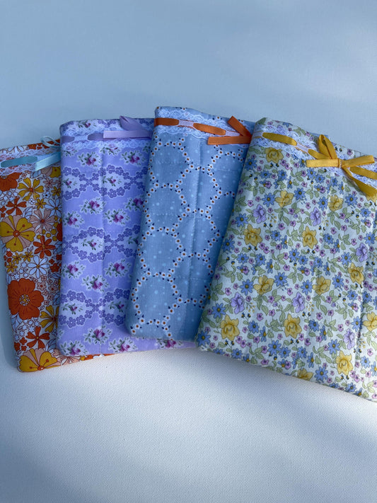 Quilted Book Sleeves
